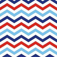 padrão geométrico chevron sem costura náutico vermelho e azul zig zag tecido texturizado fundo marinho ilustração textura geométrica para chá de bebê scrapbooking vetor