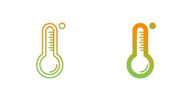 ícone de vetor de temperatura