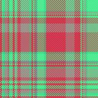 Verifica fundo padronizar. tecido tartan vetor. têxtil xadrez textura desatado. vetor