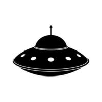 UFO ícone vetor definir. nave espacial ilustração placa coleção. estrangeiro símbolo.