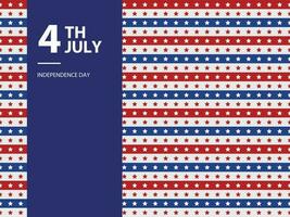 4º do Julho independência dia América EUA bandeira memorial Unidos estados vetor padronizar econômico Julho