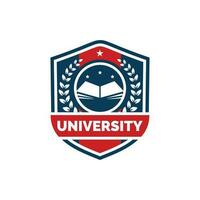 universidade logotipo Projeto vetor ilustração