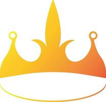 coroa logotipo ilustração Projeto vetor
