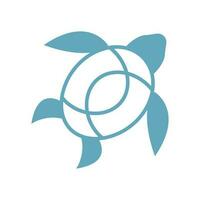 tartaruga logotipo ícone Projeto vetor