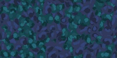 leopardo padronizar projeto, vetor ilustração fundo. animal Projeto. desatado leopardo padronizar em azul, verde, hortelã, Preto