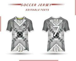 melhor vetor futebol jérsei modelo esporte t camisa Projeto