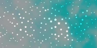 fundo vector azul escuro com estrelas coloridas.