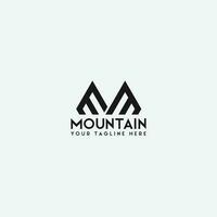 vetor do logotipo da montanha