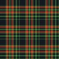 vetor de padrão xadrez, fundo de tecido tartan