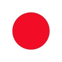 volta japonês bandeira do Japão vetor