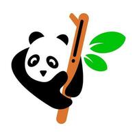 panda ícone ilustração vetor