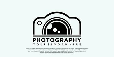 fotografia logotipo Projeto com moderno conceito vetor