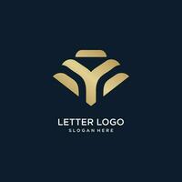 carta m logotipo Projeto idéia com moderno abstrato estilo vetor