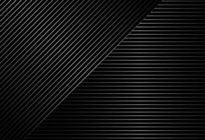 fundo preto abstrato com desenho de padrão de linhas diagonais vetor