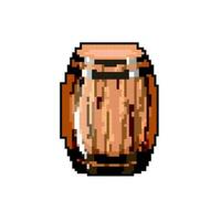 barril barril vinho jogos pixel arte vetor ilustração