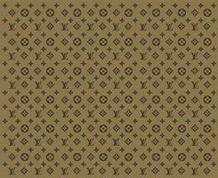 Louis Vuitton fundo marca logotipo Castanho símbolo Projeto roupas moda vetor ilustração