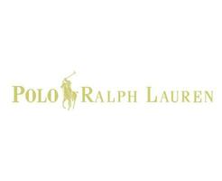 pólo Ralph lauren marca logotipo com nome ouro símbolo roupas Projeto ícone abstrato vetor ilustração