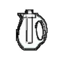 bebida água jarro jogos pixel arte vetor ilustração