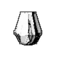 flor mármore vaso jogos pixel arte vetor ilustração