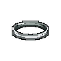 anel joalheria luxo jogos pixel arte vetor ilustração