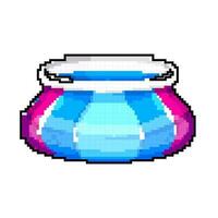 brinquedo inflável natação piscina jogos pixel arte vetor ilustração