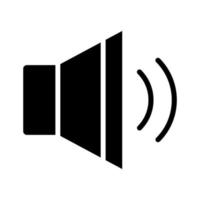 ícone de vetor de volume