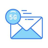 a ícone do 5g rede conexão dentro editável estilo, pronto para nos ícone vetor