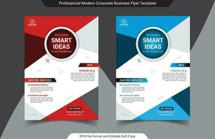 moderno e criativo o negócio folheto vetor Projeto e corporativo o negócio folheto modelo