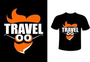 design de camiseta de viagem de turismo, design de camiseta de viagem de aventura vetor