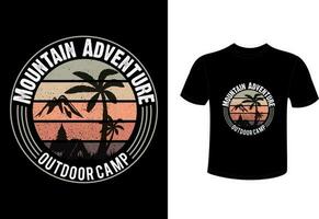 design de camiseta de viagem de turismo, design de camiseta de viagem de aventura vetor