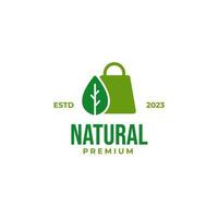 criativo eco saco logotipo adequado para companhia Projeto vetor ilustração idéia