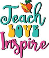 ensinar o amor inspirar vetor