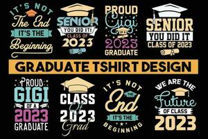 graduação camiseta projeto, graduação Novo Camisetas, graduação engraçado camiseta vetor Projeto