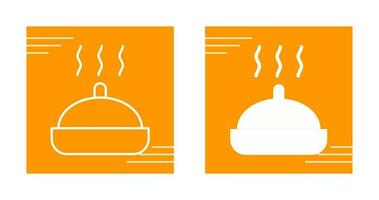 ícone de vetor de comida quente