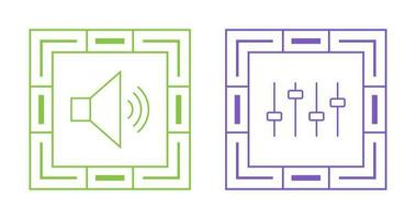 ícone de vetor de controle de volume