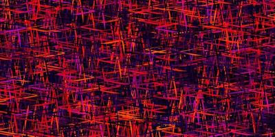 textura vector rosa e vermelho escuro com linhas coloridas.