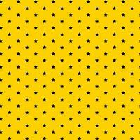 abstrato Preto Estrela padronizar com amarelo fundo. vetor