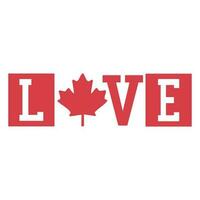Canadá dia 1 Julho camiseta Projeto impressão vetor