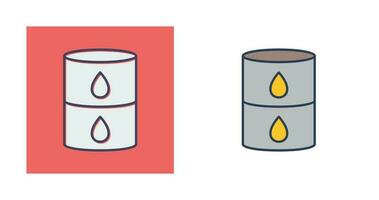 ícone de vetor de barril de petróleo
