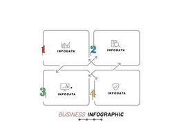 elementos de design de infográficos de negócios conjunto de infográficos em 3D vetor