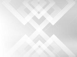 abstrato cinza e branco geométrico elegante design moderno de fundo vetor