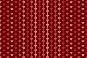 vermelho e Rosa coração desatado padronizar vetor fundo. amor corações papel de parede para dia dos namorados dia.