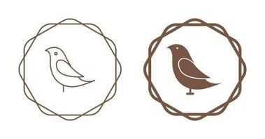 ícone de vetor de pássaros