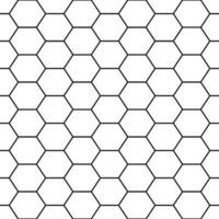 padrão de hexágono sem costura vetor
