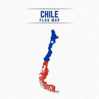 mapa da bandeira do chile vetor
