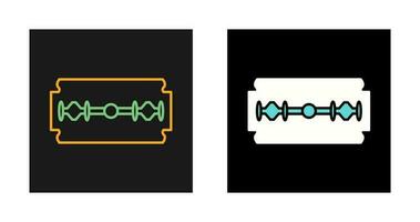 ícone de vetor de lâmina de barbear
