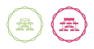 ícone de vetor de estrutura de negócios