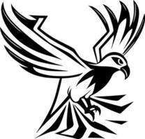 pássaro ícone logotipo vetor