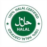 vetor halal logotipo. halal distintivo, volta carimbo e vetor logotipo. halal placa Projeto