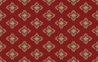 étnico abstrato ikat arte. desatado padronizar dentro tribal, folk bordado, e mexicano estilo. asteca geométrico arte enfeite imprimir. Projeto para tapete, papel de parede, roupas, invólucro, tecido, cobrir, têxtil. vetor